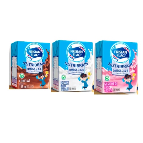 

Susu Bendera / Frisian Flag Omega Nutribrain 115 ml [Reguler/Kargo]