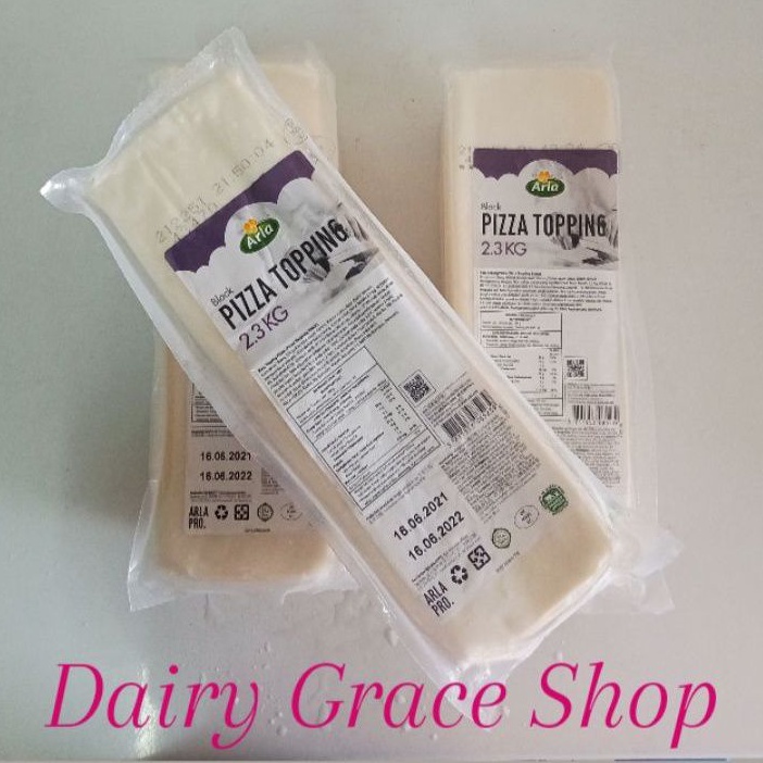 

Keju Mozzarella Arla Pizza Topping Mozarella Arla 2.3 KG 2,3 KG