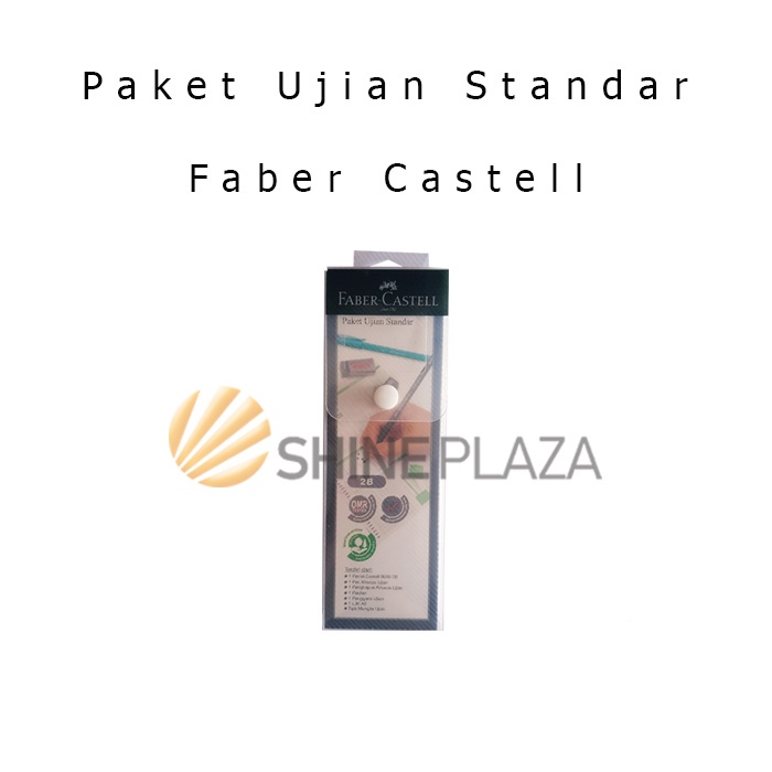 

IK! Paket Ujian Standar Faber-Castell - Paket Alat Tulis Faber Castell