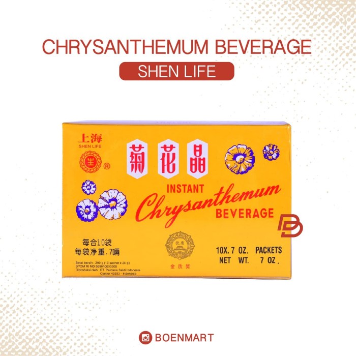 

JH8 Teh Crysanthemum Beverage Instant
