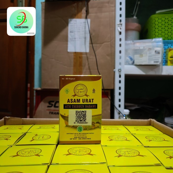 

HJK HERBAL ASAM URAT SUPER AMPUH DAN MUJARAB PRODUKSI ATH THIBBUN NABAWI