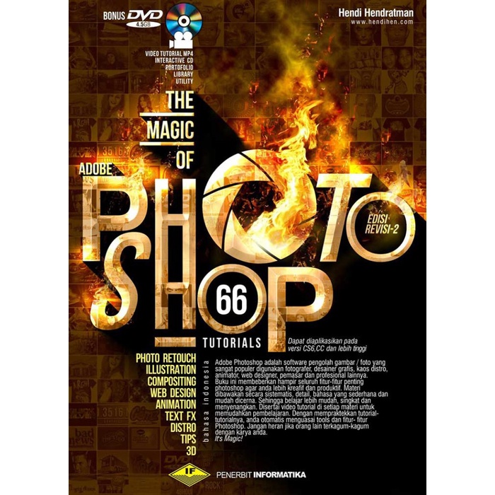 

HJK Buku The Magic of Adobe Photoshop Editing Menggunakan Photoshop