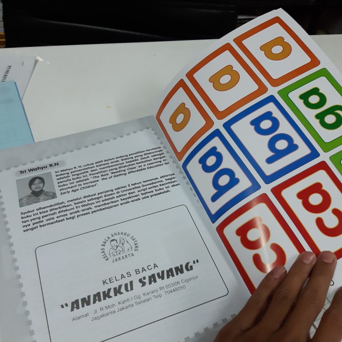 

HJK Buku ABACAGA Cara Praktis Belajar Membaca Untuk Anak