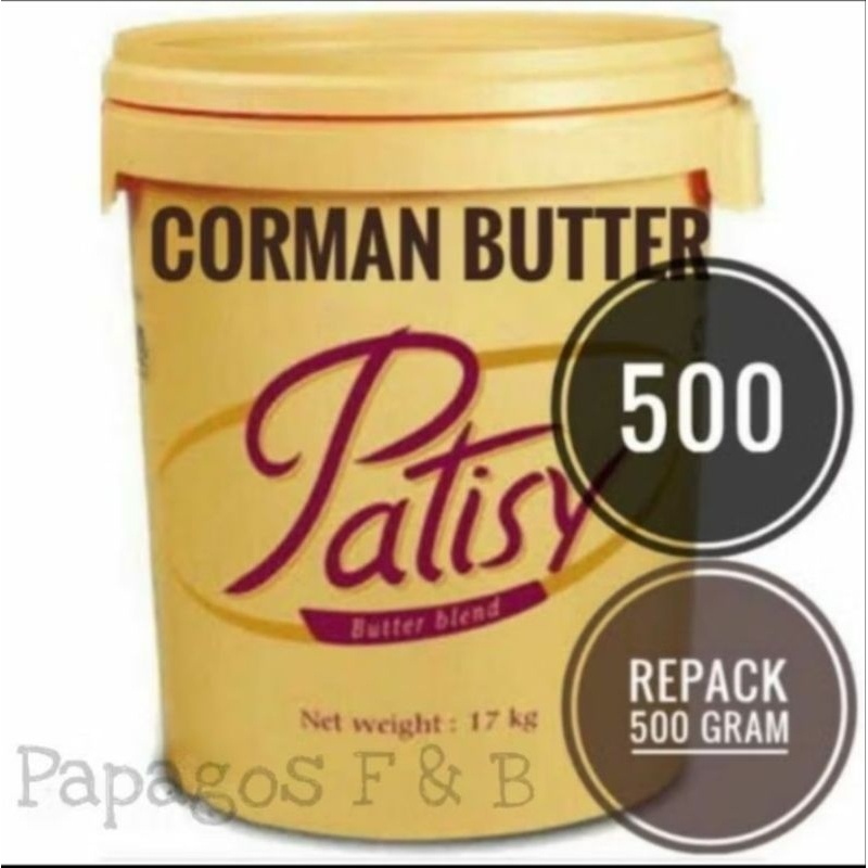 

Butter Mentega Corman Patisy 500 gram