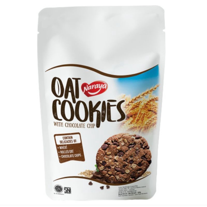 

HJ NARAYA OAT COOKIES WITH CHOCOLATE CHIP 150 GRAM #INTER#