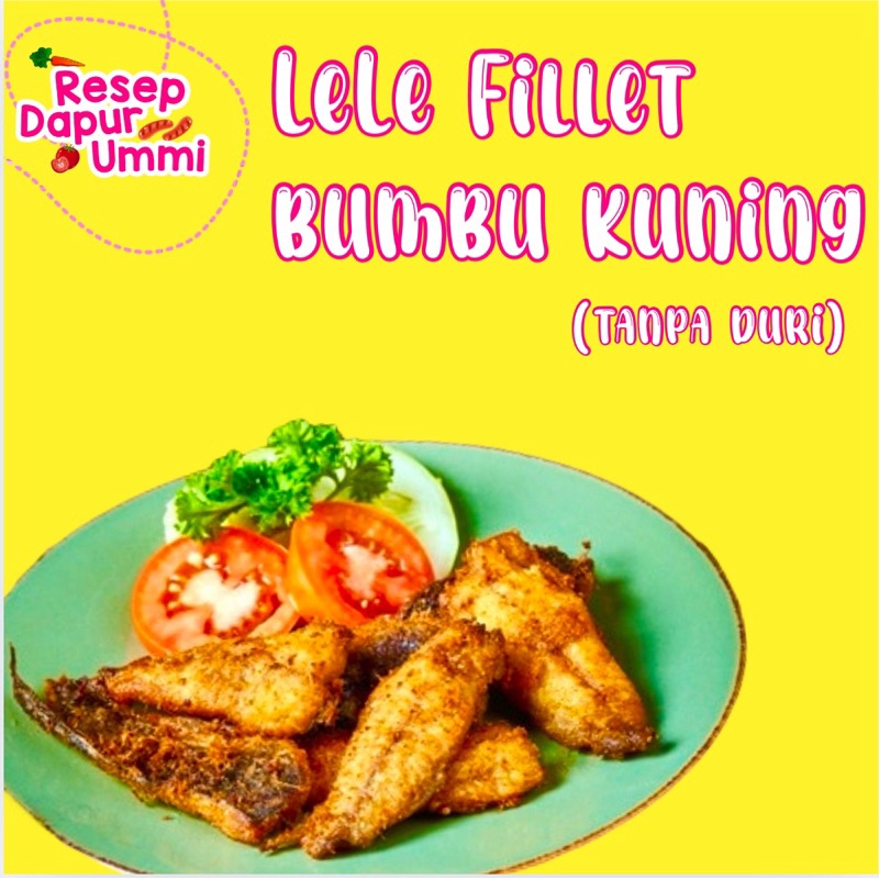 

BARU IKAN LELE FILLET BUMBU KUNING TANPA DURI Non MSG Non Pengawet