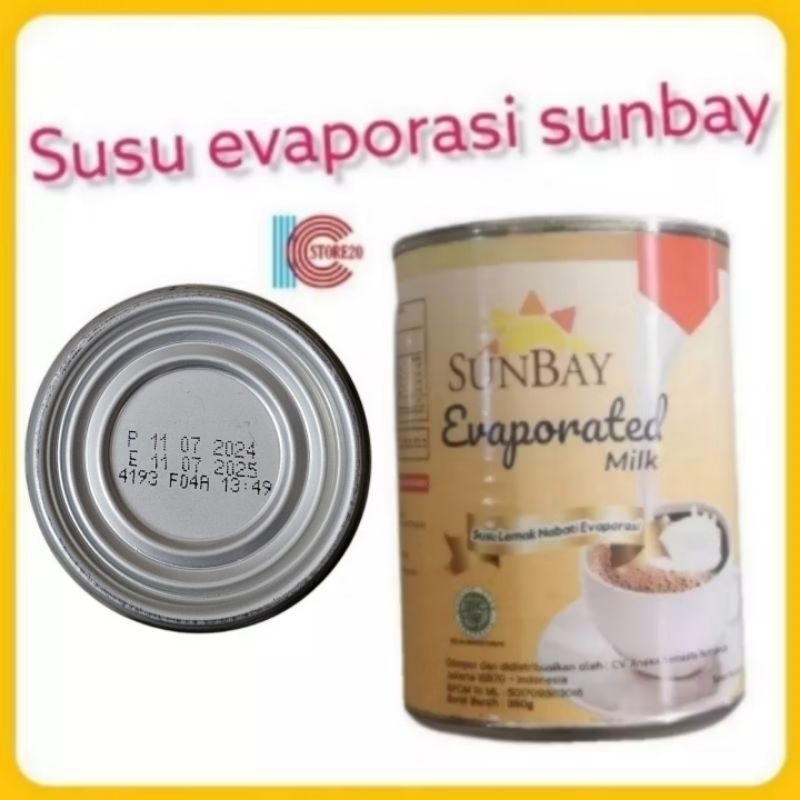 

susu evaporasi sunbay susu creamer untuk campuran minuman kekinian jual per karton