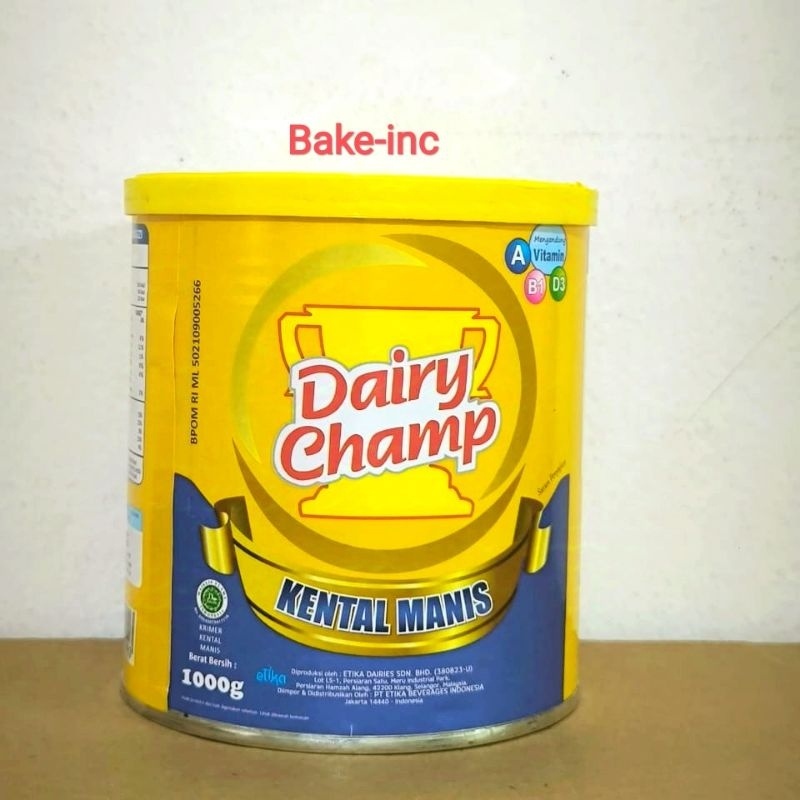 

[Bake-inc] Dairy Champ SUSU KENTAL MANIS 1 kg