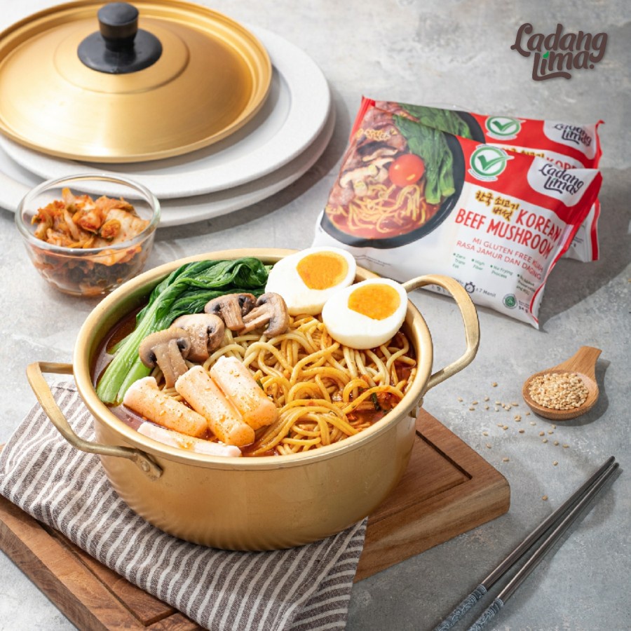 

Paket Mix Noodle (3 pcs) - Ladang Lima Mie Sayur Instan Gluten Free BEBAS MSG