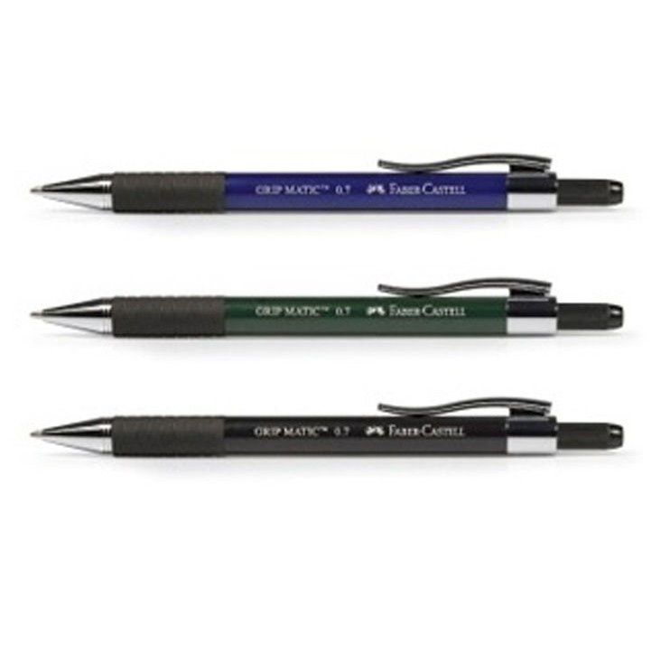 

Faber Castell Mechanic Pencil Grip Matic 0.5 SATUAN Tanpa Kemasan Pensil Mekanik