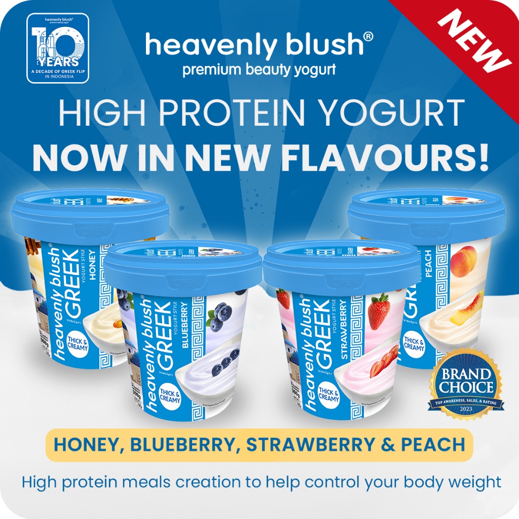 

Heavenly Blush Greek Yogurt Blueberry 1 Liter [1 x 1L]