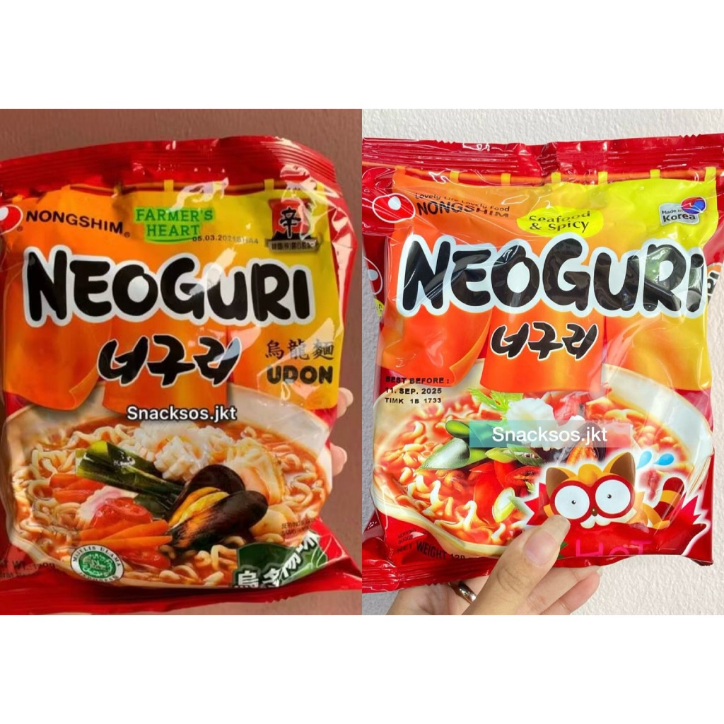

Nongshim Mie Instan Korea Neoguri Udon / Neoguri Ramyun HALAL