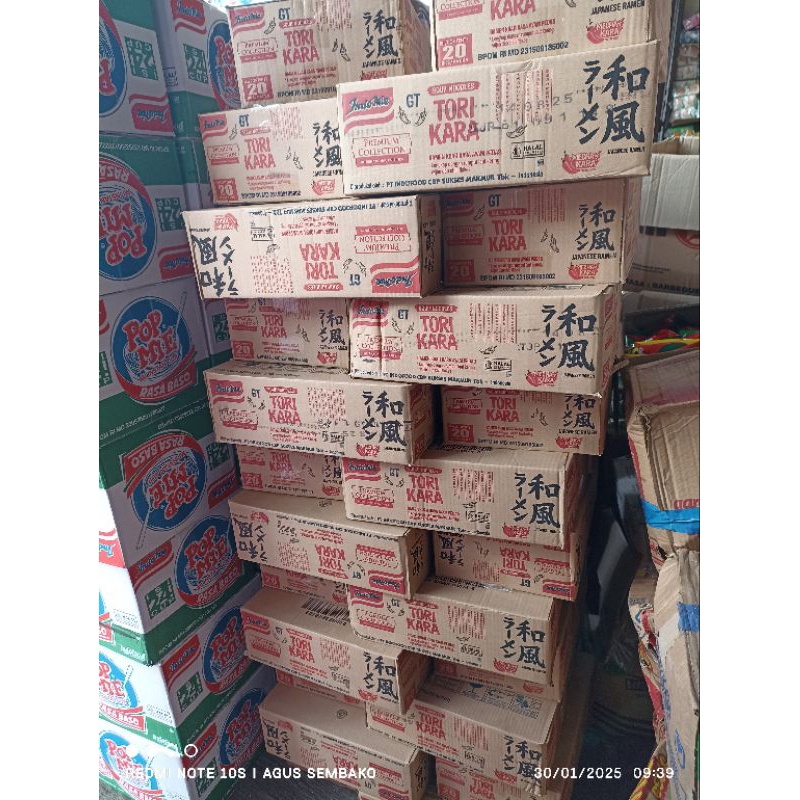 

1 dus indomie ramen japanese torikara - torimiso isi 20 bungkus