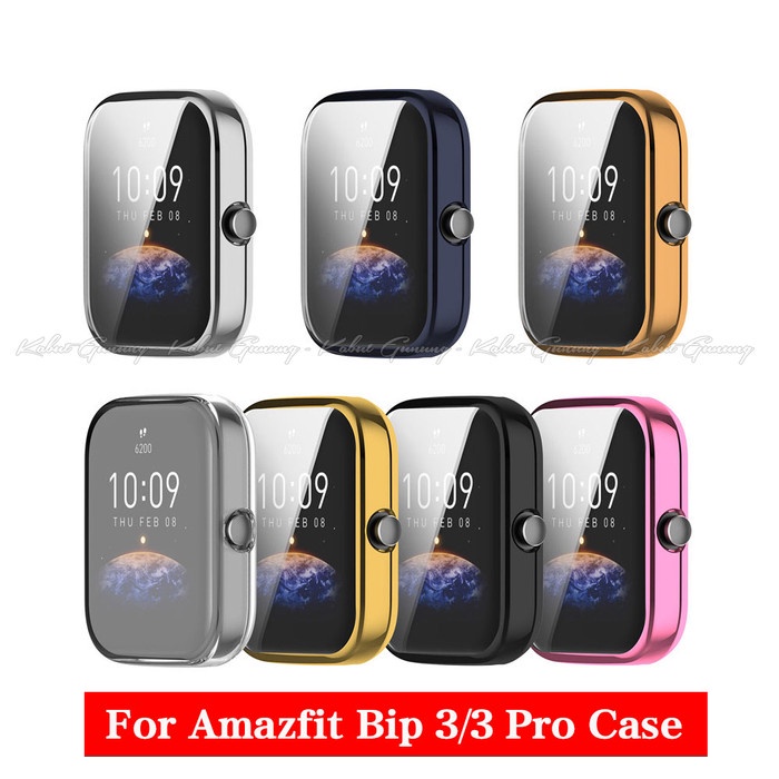 Bumper Shell Rubber Case TPU For Amazfit BIP 3 / Amazfit BIP 3 Pro