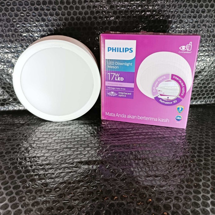 Downlight tempel Outbow Philips MESON LED 17W 23W 59472 59474 garansi