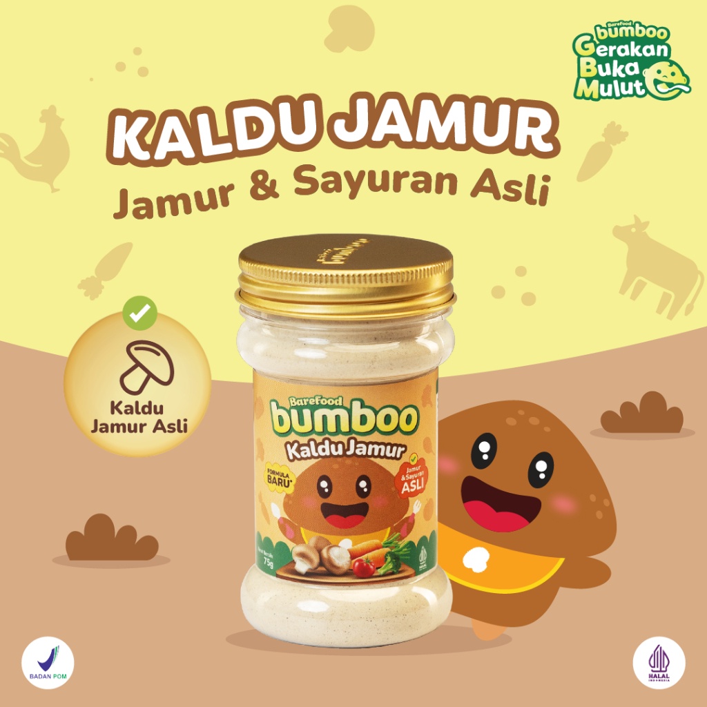 

BUMBOO NO MSG KALDU ASLI AYAM JAMUR KALDU MPASI TANPA PENGAWET / kaldu mpasi evoo fat oil canola