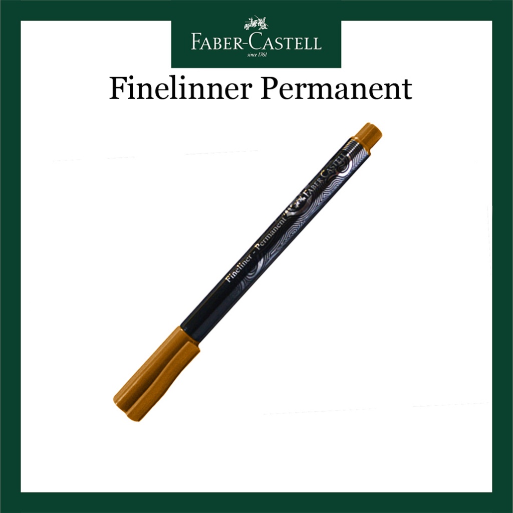 

Paket Fineliner Permanent Ink Faber Castell 10 Warna