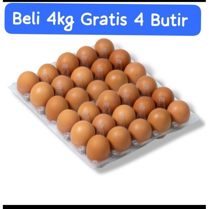 

Paket Telur beli 4kg gratis 4 butir (INSTANT & SAMEDAY)