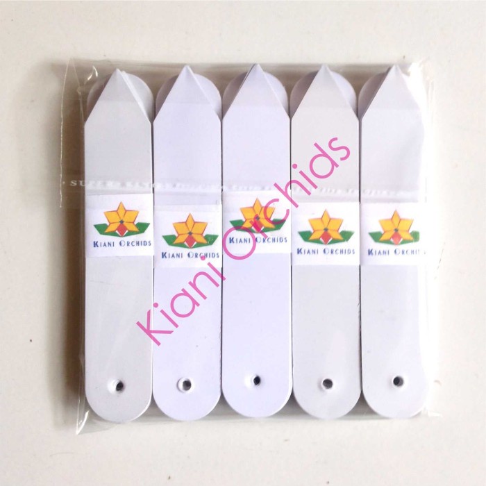 JTTOP" LABEL TANAMAN ANGGREK PVC PRAKTIS