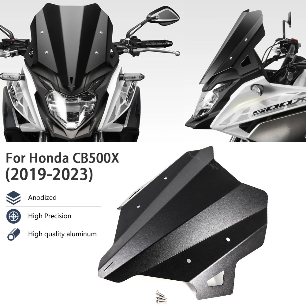Motorcycle Accessories Windscreen For Honda Cb500X Cb 500 X Cb500 2019 - 2023 Windshield Deflector