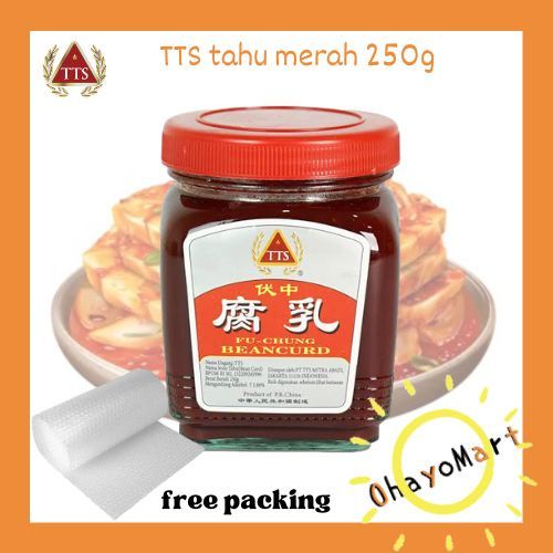 

Fu-Chung Beancurd / Tahu merah "TTS brand" 250g