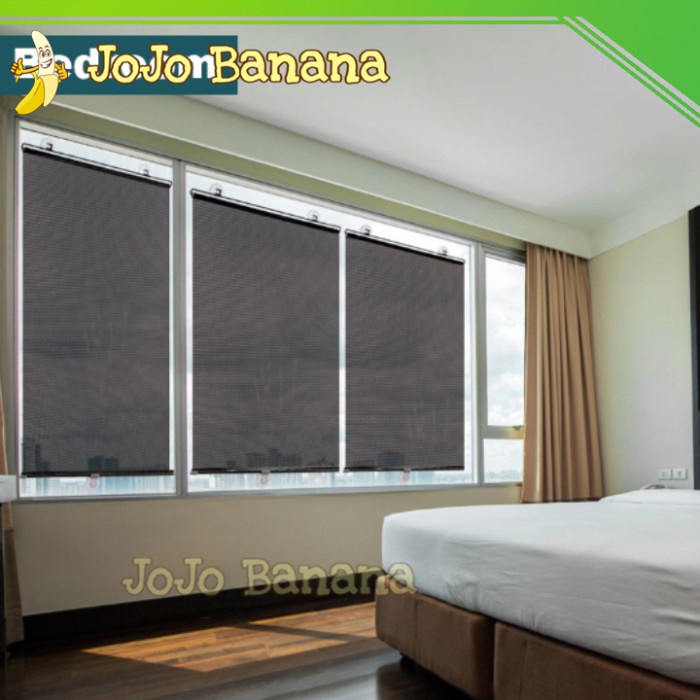 JTTOP OTOHEROES TIRAI PENAHAN SINAR MATAHARI ROLLER BLIND CURTAIN JENDELA DAN MOBIL