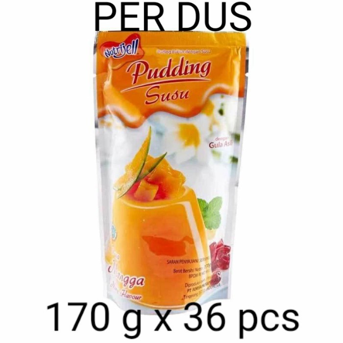 

PUDDING SUSU MANGGA NUTRIJELL PERDUS 36 PCS
