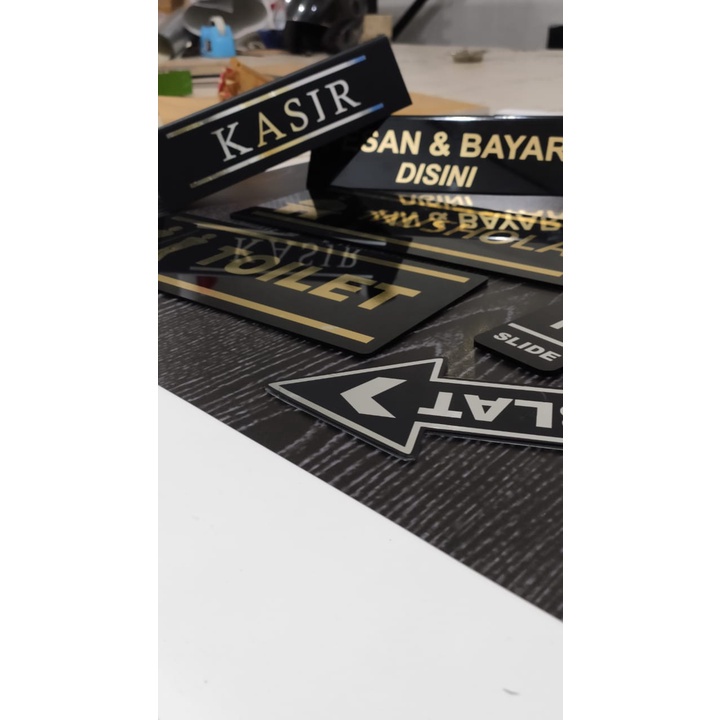 

Akrilik Mushola Tipe 2 Acrylic Sign 20x18 Akrilik 2ml