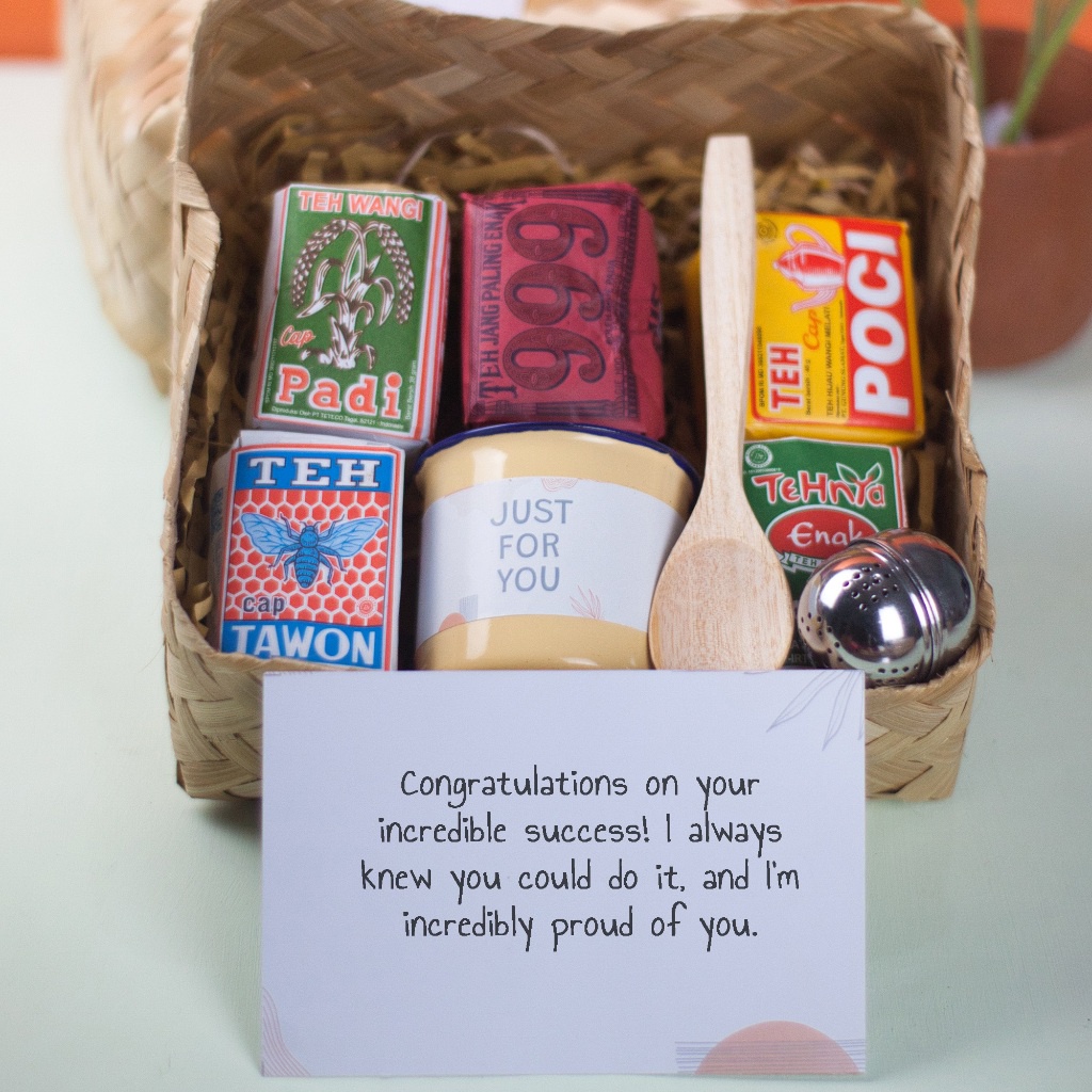 

HJ Hampers Parcel Gift Kado Unik Teh Jadul