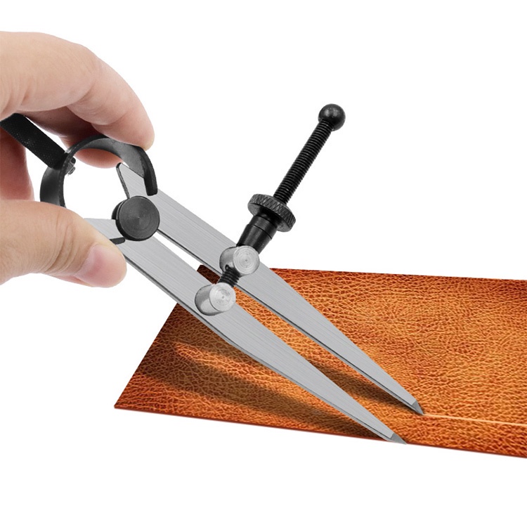 

Jangka Alat Kerajinan Kulit Stainless Jangka Kompas Jangka Rotring Penanda Adjustable Lock Sistem