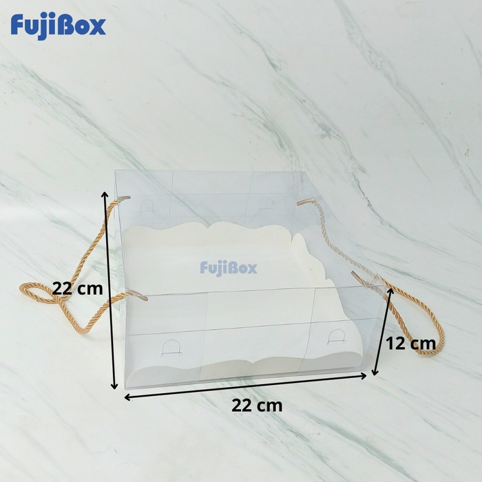 (Good) Mika Box Tali Kotak Hampers Fujibox 22 x 22 x 12 (10 Pcs)
