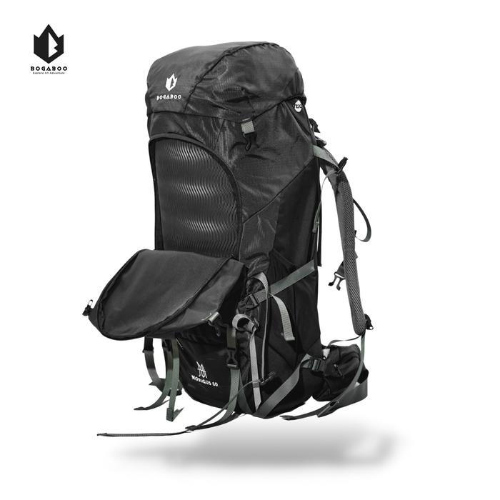 BOGABOO Morigus 60 Liter +Cover Bag -Tas Carrier Gunung Ultralight - Tas Keril Ransel Gunung