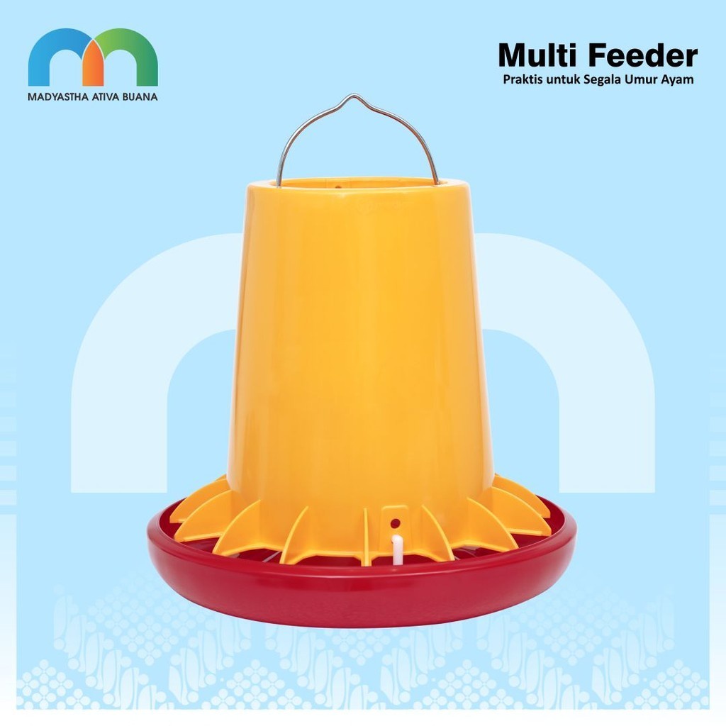 Ready Medion Tempat Ransum Ayam Multi Feeder