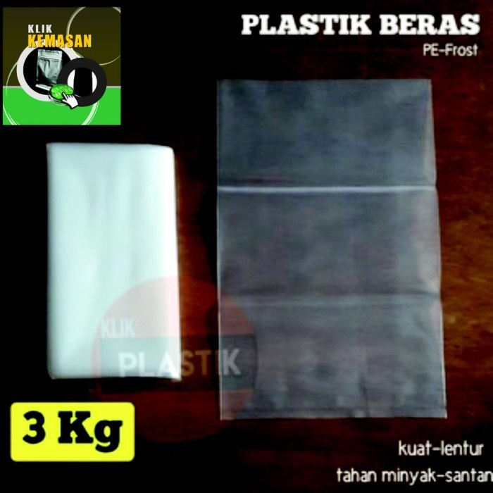 JTTOP PLASTIK BERAS 3KG PLASTIK KILOAN PLASTIK GULA KANTONG KARUNG