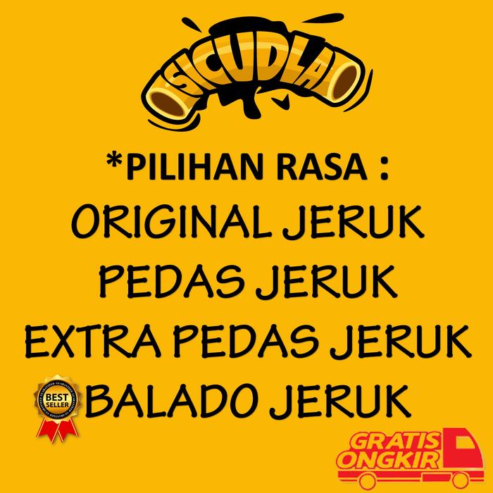 

PAKET 20 PCS MAKARONI BANTET SICUDLA 40 GRAM Food Snack