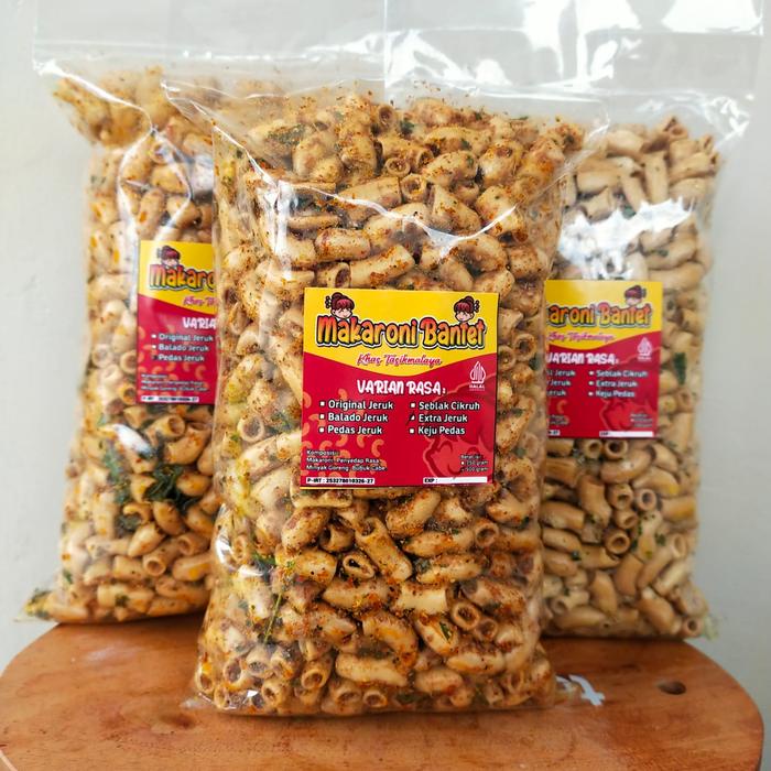 

MAKARONI BANTET Khas Tasikmalaya 500gr