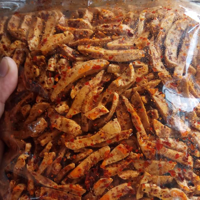 

BASRENG PEDAS EXTRA DAUN JERUK ISI 1KG Goreng Food Snacks Chips Crispy Spicy