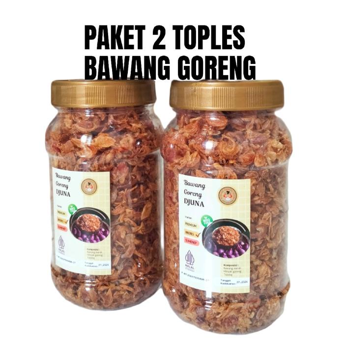 

Bawang Goreng Super ( PAKET 2 TOPLES ) Tanpa MSG, Tanpa Campuran Ubi Spices Rempah Bahan