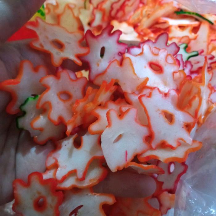 

1kg Kerupuk bintang tersanjung mentah bawang kiloan gurih renyah