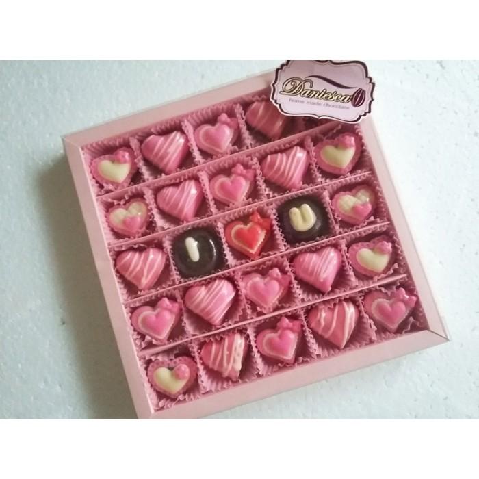 

Chocolate gift S25A - coklat bentuk hati valentine hadiah ulang tahun Food