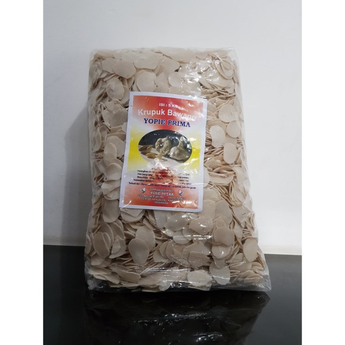 

Kerupuk Bawang Ikan Merk Yopie Prima