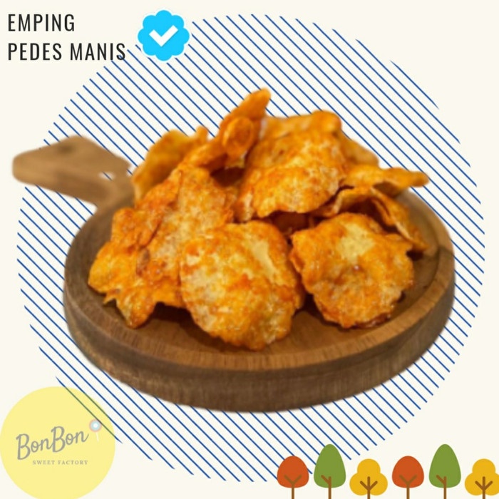 

EMPING PEDAS MANIS / MELINJO PEDES / BELINJO CRACKERS HOT SWEET 500 GR