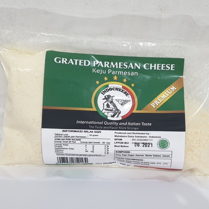 

(Good) grated parmesan cheese/parmesan bubuk
