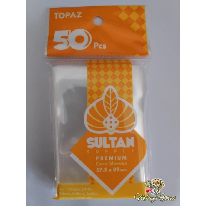 

HJK Paket Topaz Sleeves 57.5 x 89mm (59.5 x 91mm) KPOP Plastik Photocard