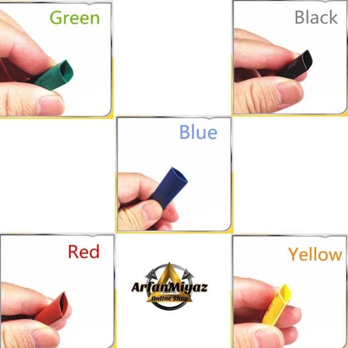 (Good) Isolasi Bakar Isolator 30-80mm/Selongsong Besar Heat Shrink BUREN TAPE