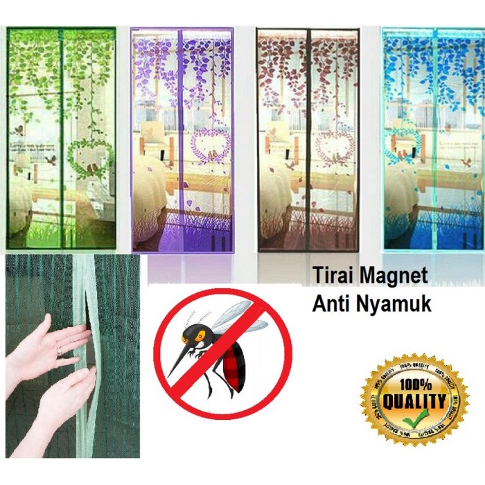 pernakpernik- Tirai magnet karakter baichuan tirai pintu magnet anti nyamuk