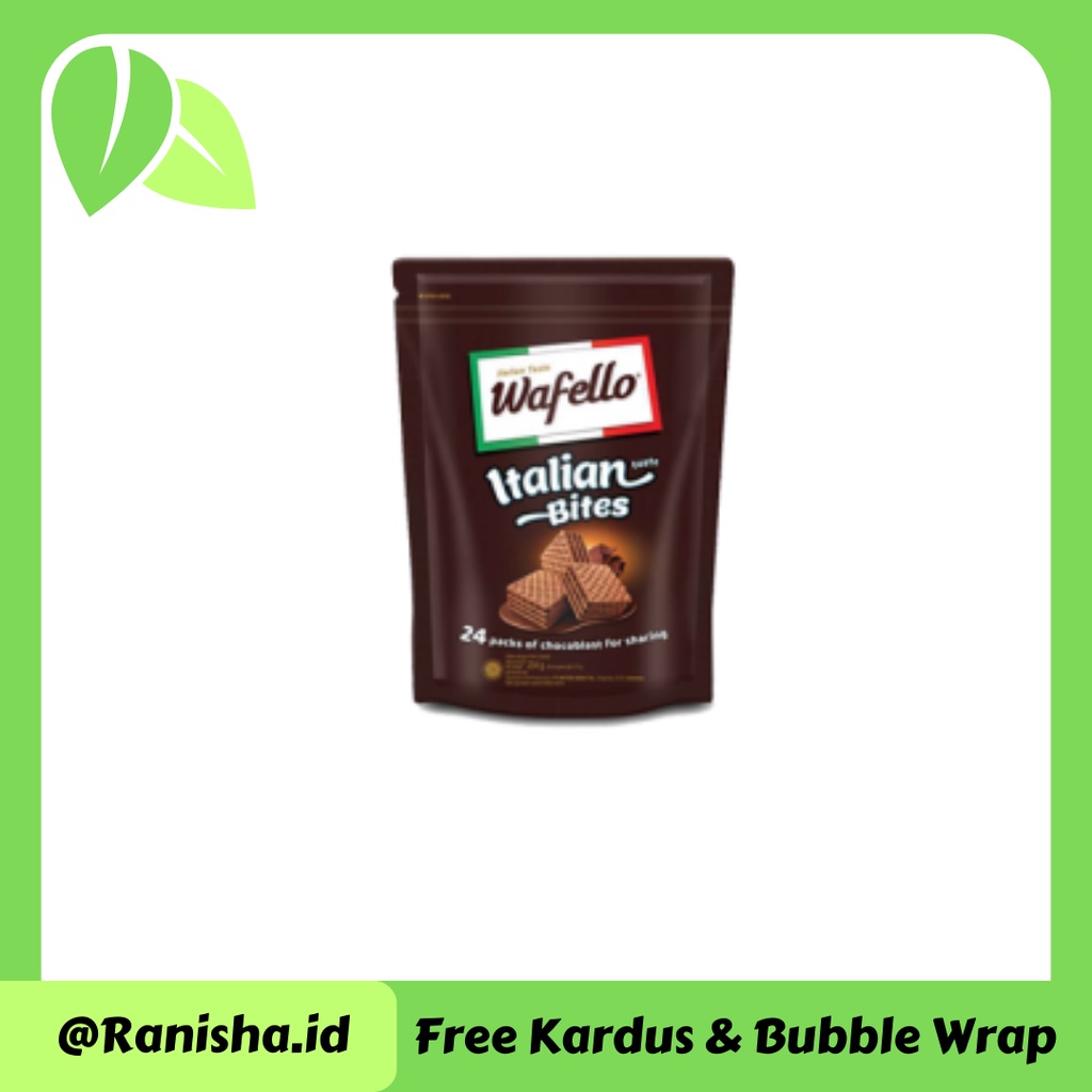 

Roma Wafer Wafello Italian Bites Chocolate Pouch 234/228G
