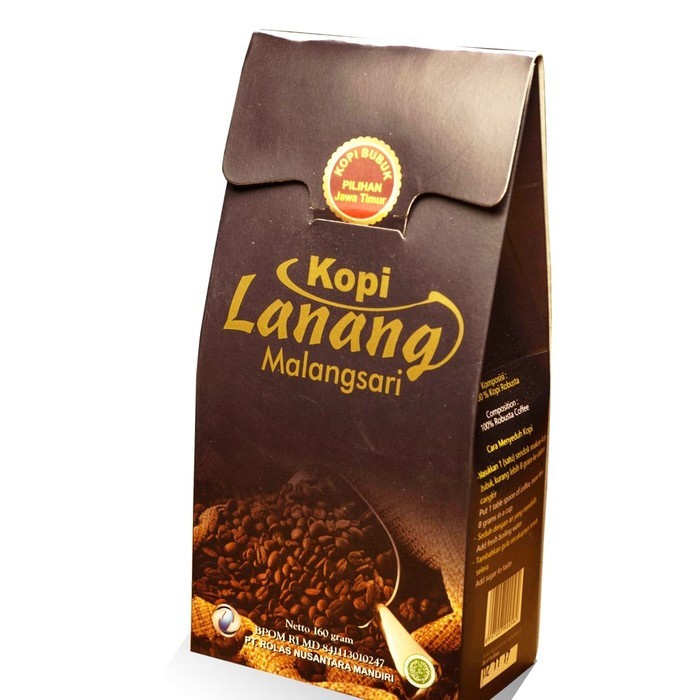 (Good) Kopi Bubuk Robusta Lanang Malangsari Rolas Spesial 160 gr -