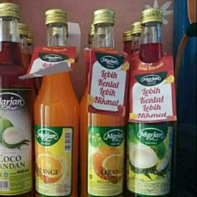 (Good) Marjan Squash Syrup 450ml / Sirup Marjan Squash 450ml All Varian