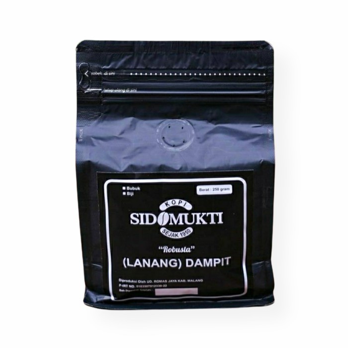 (Good) Kopi Sidomukti Robusta Khas Malang Kopi Sido Mukti Lanang Dampit